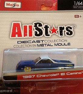 Машинка Maisto 1:64 1987 Chevrolet El Camino (15504)