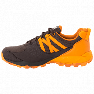 Полуботинки мужские Jack Wolfskin Cascade Hike Texapore Low M espresso / orange