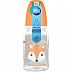 Бутылочка для кормления Canpol babies HAPPY ANIMALS с узким горлышком 120 мл., 0+ мес. (11/851) orange new