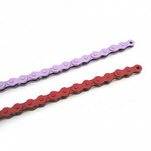 Цепь KMC к710 1 скорость 1/2"x1/8"x100 red ZTB90733