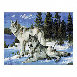 Алмазная вышивка Picasso "Волки" PD4050036