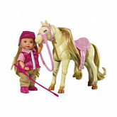 Кукла Evi Love на прыгающей лошади (105730945)