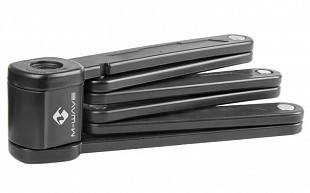 Замок велосипедный M-Wave складной 875 мм black 5-230194