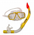 Маска для плавания Cozumel-2 (в комплекте трубка Sonora Dry Aquatics) yellow 60726 (Y)