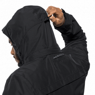Куртка мужская Jack Wolfskin Bridgeport Bay Jacket black
