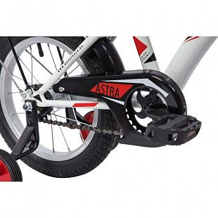 Велосипед Novatrack Astra 14" (2019) White/Red 143ASTRA.WT9