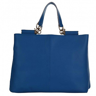 Женская сумка из кожи Pola 4485 dark brown