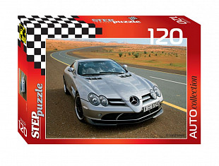 Мозаика Step Puzzle Золотая серия -10 120 Машины 75010