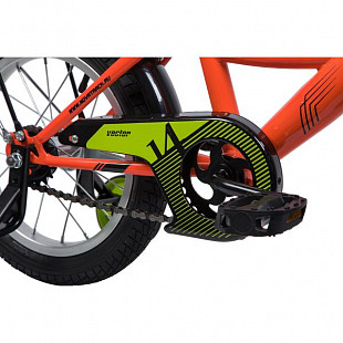 Велосипед Novatrack Vector 14" (2019) Orange/Green 143VECTOR.OR9