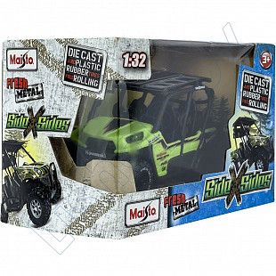 Квадроцикл Maisto 1:32 Kawasaki-Teryx4 (21087) green