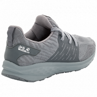 Полуботинки мужские Jack Wolfskin Coogee Knit Low M titanium