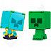 Фигурка Minecraft Flippin' Figs с трансформацией 2в1 Крипер (HTL43 HTL46)