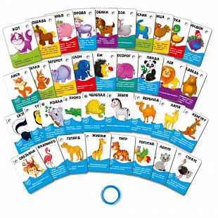 Развивающая игра Vladi Toys Животные на кольце VT5000-03