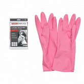 Перчатки латексные PROservice хозяйственные Professional 60гр pink
