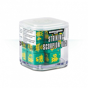 Набор кубов Games Workshop Warhammer 40000 Striking Scorpion Dice