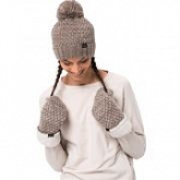 Шапка женская Jack Wolfskin Highloft Knit Cap Women clay