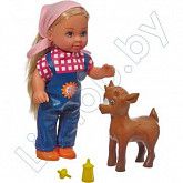 Кукла Evi Love Baby animal farm 12 см. (105737108) calf 