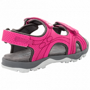 Сандалии детские Jack Wolfskin Acora Sandal G azalea red
