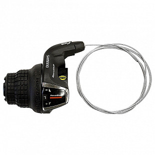 Переключатель Shimano Tourney Revoshift левый SIS 3 скорости ASLRS35LSBP 2-970