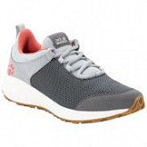 Полуботинки детские Jack Wolfskin Coogee Low K dark grey / rose