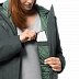 Куртка женская Jack Wolfskin Coastal Range Parka greenish grey