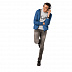 Ветрозащитная летняя куртка мужская Jack Wolfskin Jwp Breather M indigo blue