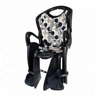 Велокресло для детей Bellelli Tiger Clamp 01TGTRB0000 black bubbles