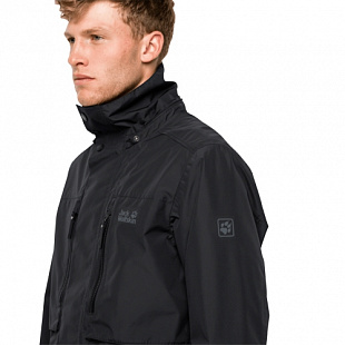 Куртка мужская Jack Wolfskin Bridgeport Jacket black