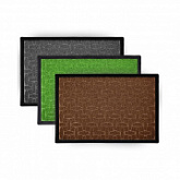 Коврик придверный рельефный Vortex Grass 60х90 см 22524
