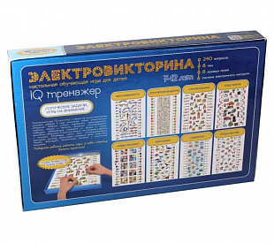 Электровикторина Десятое Королевство IQ тренажер 03669