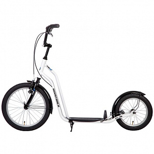 Самокат внедорожный Novatrack City Line White 18/14" 18STAMPN1CL.WT8