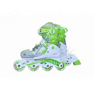 Роликовые коньки Sundays EKSIS PW-116AE green