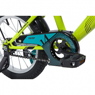 Велосипед Novatrack Vector 14" (2019) Light Green/Blue 143VECTOR.GN9