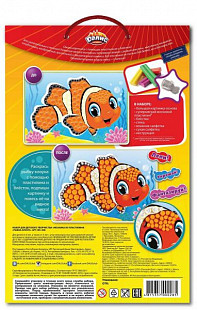 Набор для детского творчества Dalis Мозаика из пластилина Рыбка-клоун MC-308