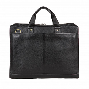 Мужская кожаная сумка Polar 5191 black