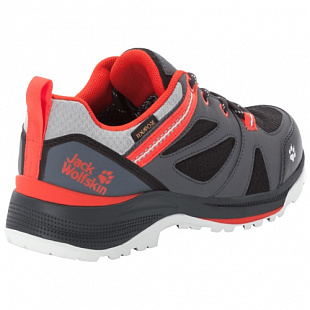 Водонепроницаемые кроссовки детские Jack Wolfskin Force Striker Texapore Low K phantom / orange