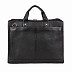 Мужская кожаная сумка Polar 5191 black