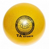 Мяч для художественной гимнастики Zez Sport T9 Yellow