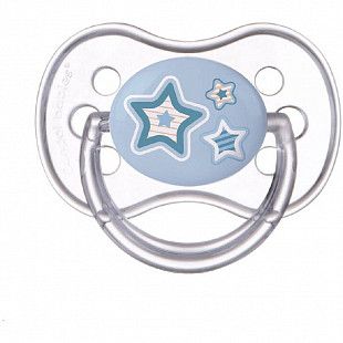 Пустышка Canpol babies Newborn Baby Силиконовая Симметричная 6-18 мес. (22/581_blu) blue