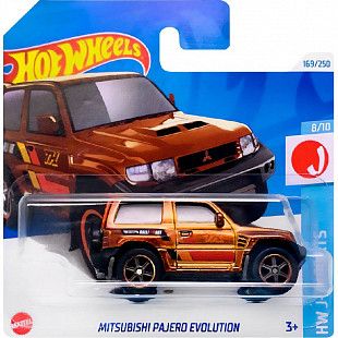 Машинка Hot Wheels Базовой коллекции Mitsubishi Pajero Evolution (5785 HTF38) mainline 2024