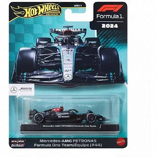 Машинка Hot Wheels Premium Formula 1 Mercedes-AMG Petronas Formula One Team/Equipe (#44) (HRV11 JBM16)