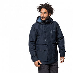 Куртка мужская Jack Wolfskin Bridgeport Bay Jacket night blue