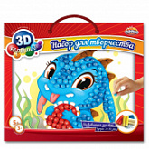 Мозаика из пластилина Dalis Озорной дракоша МС-408