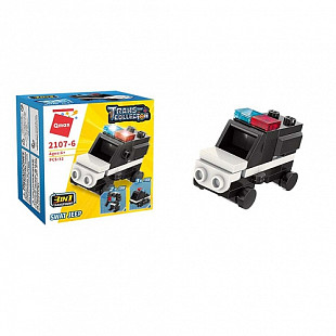 Конструктор Qman Пожарная и полицейская техника 2107-6