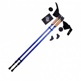 Палки для скандинавской ходьбы Berger Longway 86-140 blue