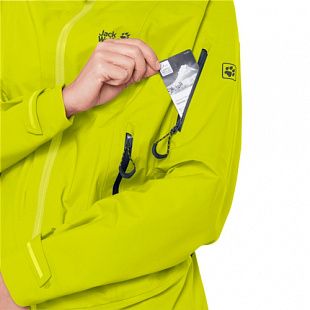 Куртка женская Jack Wolfskin Exolight Pro Jacket W flashing green