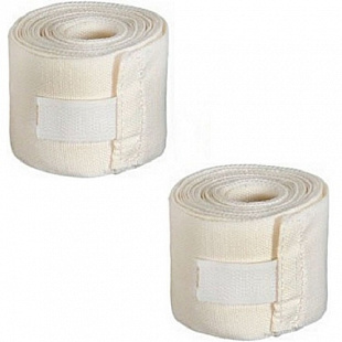 Бинт боксерский 2,5м эластик White С-311