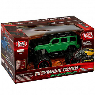 Радиоуправляемая машина Play Smart Безумные гонки Джип Внедорожник М80322 1шт (в ассортименте)
