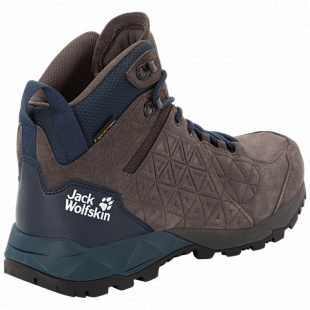 Ботинки мужские Jack Wolfskin Cascade Hike Lt Texapore Mid M dark steel / dark blue