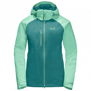 Куртка женская Jack Wolfskin Mount Emin Jkt W emerald green